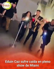 ¡Eduin Caz y la tremenda caída que lo mandó al hospital!
