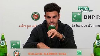 Tennis - Roland-Garros 2024 - Francisco Cerundolo lost against Djokovic: 