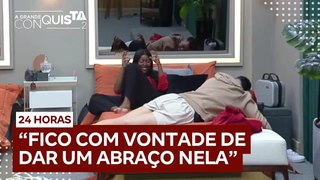 Edlaine e Kaio zombam de Lizi no quarto dos Donos: ‘A chefe está bolada hoje’ | A Grande Conquista