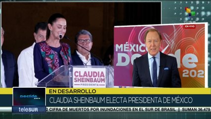 Download Video: Victoria de Claudia Sheinbaum superó los 35 millones de votos