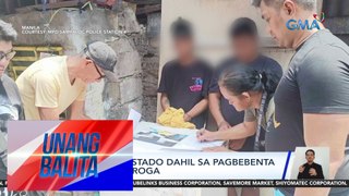 2 lalaki, arestado dahil sa pagbebenta umano ng droga | Unang Balita