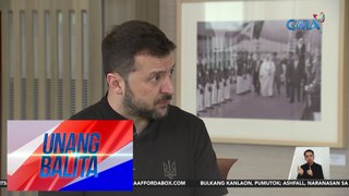 Ukrainian Pres. Zelenskyy, nasa Pilipinas; inimbitahan si PBBM na dumalo sa Peace Summit sa Switzerland | Unang Balita