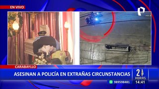 Carabayllo: Asesinan a policía en extrañas circunstancias