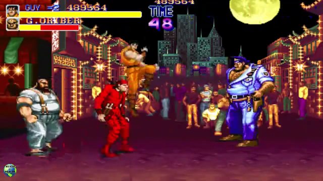 FINAL FIGHT - FULL GAMEPLAY GUY (ARCADE) PLAYTHROUGH NO COMMENTARY - SERGIO GAMER
