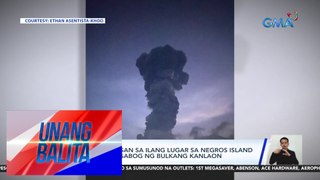 Ashfall, naranasan sa ilang lugar sa Negros Island kasunod ng pagsabog ng Bulkang Kanlaon | Unang Balita