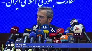 Chanceler interino do Irã confirma conversas com EUA