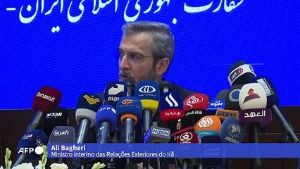 Chanceler interino do Irã confirma conversas com EUA