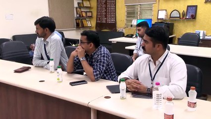 AHMEDABAD VOTE COUNTING CENTRE VISIT AND MEETING BY ASHOK KUMAR DAS