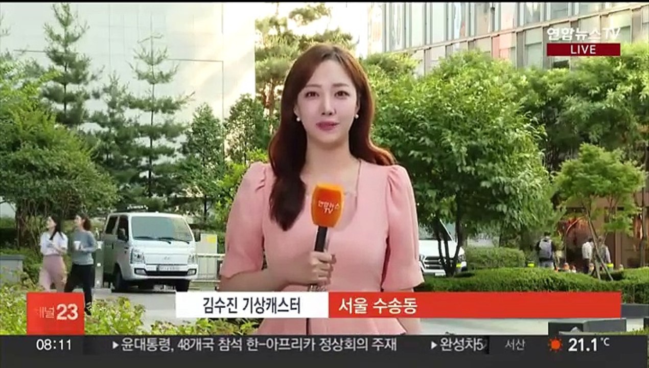 [날씨] 전국 맑고 한낮 더위, 자외선·오존 주의…내륙 소나기
