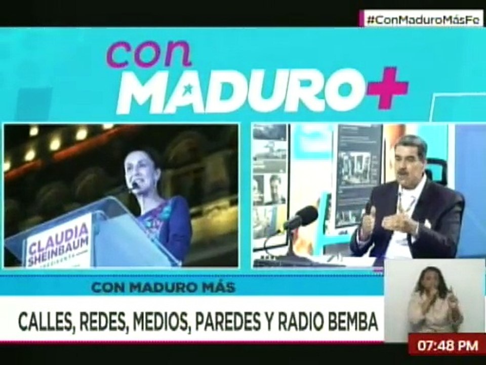 Pdte. Maduro: El triunfo de México señala un rumbo progresista del futuro de América Latina y el Caribe