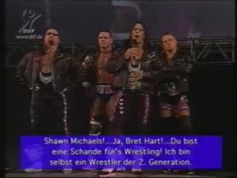 BRET HART vs. shawn michaels