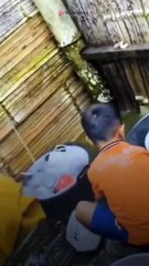 MOMEN KOCAK BOCIL MENYANYI SAAT MENCUCI PIRING