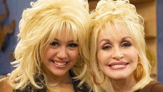 Miley Cyrus’ godmother Dolly Parton sent her a fully-dressed lifesize mannequin