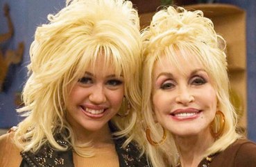 Miley Cyrus’ godmother Dolly Parton sent her a fully-dressed lifesize mannequin