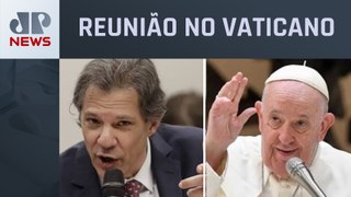 Fernando Haddad discutirá taxação de fortunas com papa Francisco