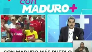 Presidente Nicolás Maduro: El pueblo venezolano de a pie es el que convoca a cada movilización