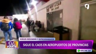 Aeropuerto de Chiclayo: caos y descontrol por cancelación masiva de vuelos