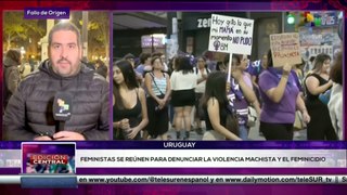 Uruguay movilizado en apoyo a la lucha feminista