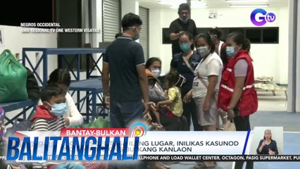 Bulkang Kanlaon, itinaas sa alert level 2 matapos pumutok kagabi | Balitanghali