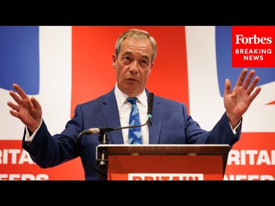 Nigel Farage Announces He Will Stand As Reform UK Candidate At General Election