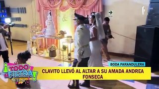 Robert Muñoz y Andrea Fonseca celebraron su unión matrimonial en una emotiva ceremonia