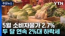 5월 소비자물가 2.7% 상승...과일 등 51종 할당관세 / YTN