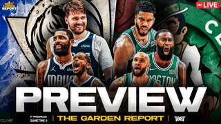 LIVE: Celtics vs Mavs NBA Finals Predictions | Garden Report
