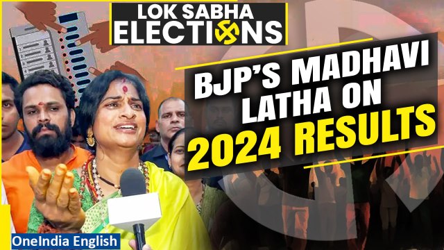 “We will get ‘400 paar’.” BJP’s Madhavi Latha’s ‘strong message’ Ahead of Lok Sabha Election Results
