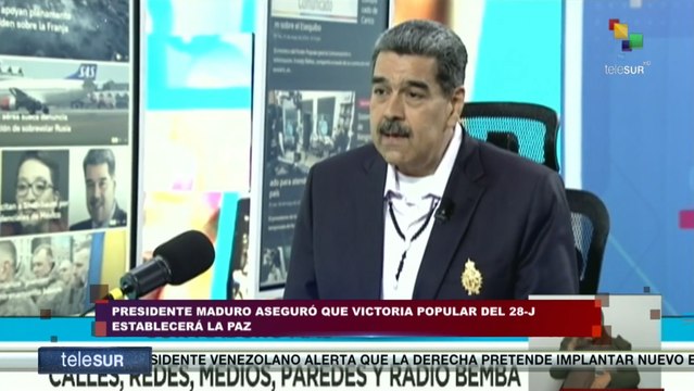 Te Lo Cuento 03-06 Pdte. Maduro denunció movimientos de violencia por parte de la extrema derecha