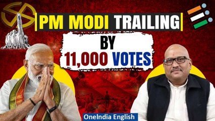 Lok Sabha Election Results: Shocking Turn in Varanasi, PM Modi Trails by 11,000 Votes, Says ECI