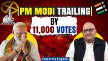 Lok Sabha Election Results: Shocking Turn in Varanasi, PM Modi Trails by 11,000 Votes, Says ECI