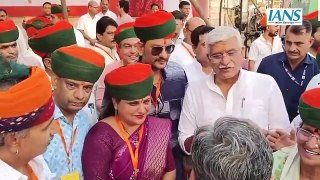 केंद्रीय मंत्री Gajendra Singh Shekhawat ने BJP की प्रचंड बहुमत के साथ जीत का दावा किया