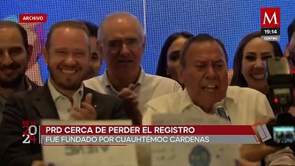¿El PRD podría perder su registro como partido político nacional?