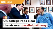 Top UK college reps meet senior govt officials over parallel pathway