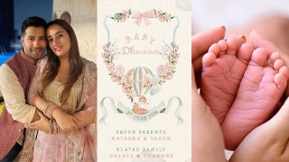 Varun Dhawan Natasha Dalal Blessed With Baby Girl, David Dhawan First Reaction...| Boldsky