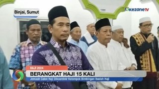 Calon Haji Asal Binjai Berangkat Haji ke-15 Kali