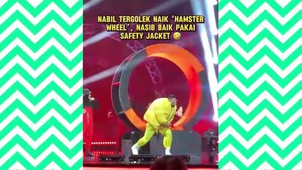 Macam-macam gelagat Nabil & Rina Nose, hos THSS. Sampai tergolek!