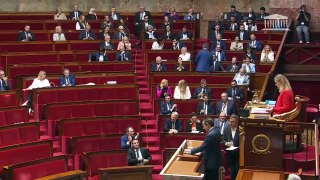 1ère séance : Examen de deux motions de censure déposées en application de l'article 49 alinéa 2 de la Constitution ; Accompagnement des malades et fin de vie (suite) - Lundi 3 juin 2024