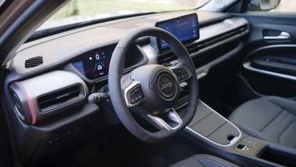 The new Jeep Avenger e-Hybrid Interior Design