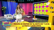 Laura Spoya aclara que no es el 