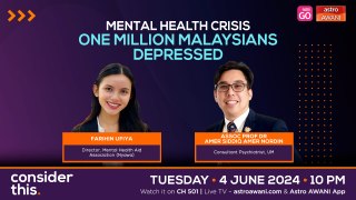 Consider This: Mental Health (Part 2) — One Million Malaysians Battling Depression