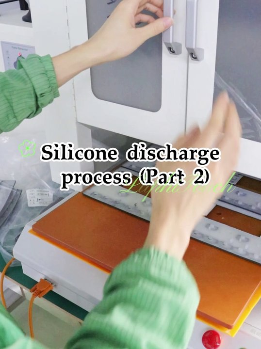 Silicone discharge process (Part 2)#Membrane Switch #silicone rubber keypad #Membrane Keypad