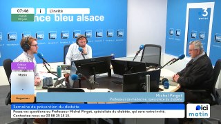 Michel Pinget, président du centre européen d'étude du diabète, sur le dépistage du diabète