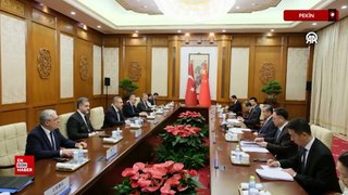 Hakan Fidan, Çin Dışişleri Bakanı Wang Yi ile görüştü