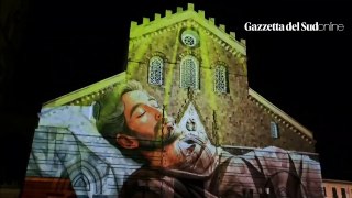 Video mapping duomo messina