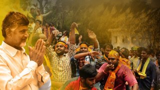 AP Assembly Results 2024: అంబరాన్ని  తాకిన టీడీపీ శ్రేణుల సంబరాలు | Oneindia Telugu