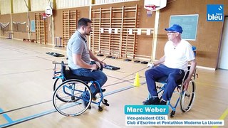 5/5 : l'escrime handisport avec Marc Weber