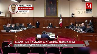 Sheinbaum recibe felicitaciones de la Suprema Corte por su virtual triunfo en las elecciones