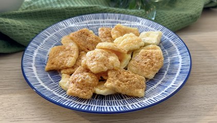 Palomitas de queso del chef Enrique Sánchez
