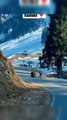 Kashmir Mountain Snowfall View Beautiful Weather #kashmir #mountains #snowfall #beautiful #weather